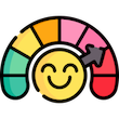 Happy progress icon